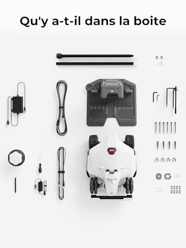 MAMMOTION LUBA AWD Robotic Lawn Mower for 1.25 Acre Lawn, APP Control with Virtual Boundaries, All-Wheel Drive, Multi-Zone Management 9