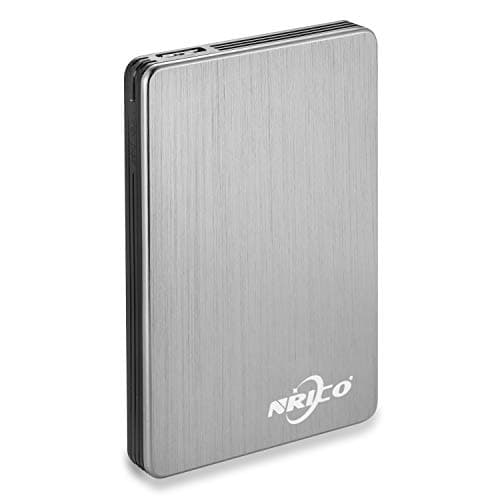 NRICO Portable External Hard Drive USB 3.0 HDD 2.5inch Storage Compatible for PC, Mac, Desktop,PS4 (160GB, Grey)