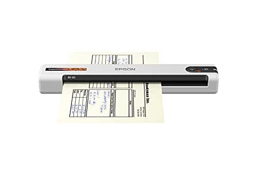 Epson RapidReceipt RR-60 Mobile Tax Receipt and Color Document Scanner with Complimentary Data Management Software for PC & Mac 10