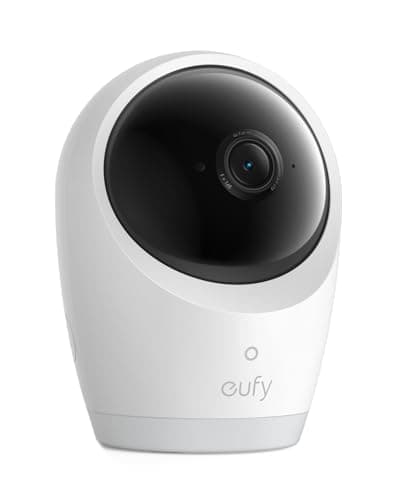 eufy Security Baby Monitor E21 Add-On Camera, 4K UHD Resolution, 330° Pan and 60° Tilt, 8× Zoom, Night Vision, 5000mAh Built-in Battery, ANR