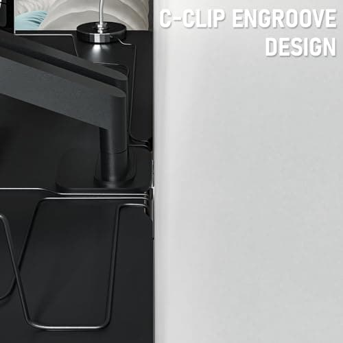 ExaDesk 35 * 20 Electric Standing Desk, Adjustable Height Sit Stand Up Desk, Motorized Home Office Computer Gaming Workstation Desk 6