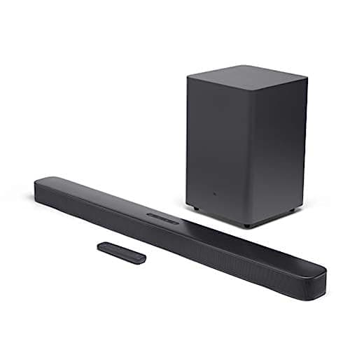 JBL 2.1-Channel 300W Soundbar System with 6-1/2" Wireless Subwoofer - Black (Renewed)