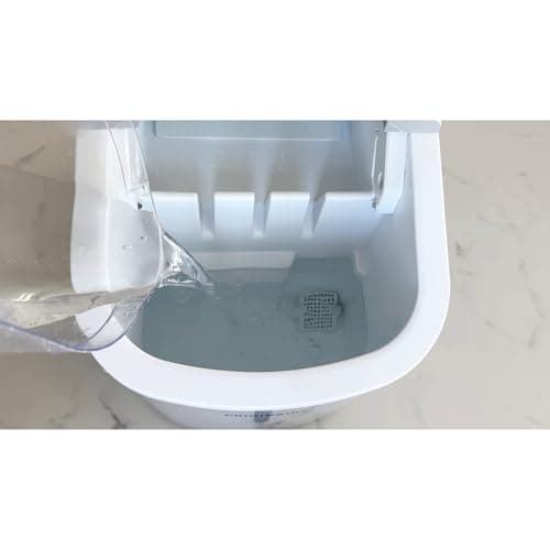 FRIGIDAIRE EFIC189-Silver Compact Ice Maker, 26 lb per Day, Silver 10