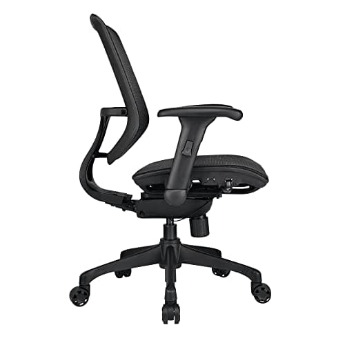 WorkPro® 1000 Series Ergonomic Mesh/Mesh Mid-Back Task Office Chair, Black/Black, BIFMA Compliant 7
