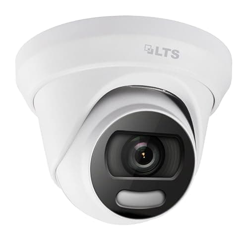 LTS CMHT1752W-28CF HD TVI 5MP 24 Color 2.8mm 66ft IR WDR 4in1 Video Turret Camera LTCMHT1752W-28CF