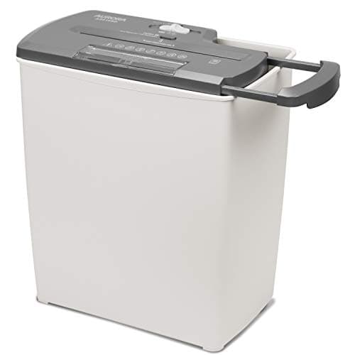 Aurora AS810SD 8-Sheet Strip-Cut Paper, CD and Credit Card Shredder Basket 5