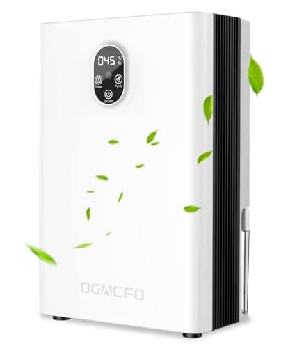 BUPPLEE 95OZ Dehumidifiers for Home, 1000 sq.ft Quiet Dehumidifier with Drain Hose, Reusable Filter, Sleep Mode, Auto Shut Off, Timer, Portable Dehumidifier for Bedroom Bathroom