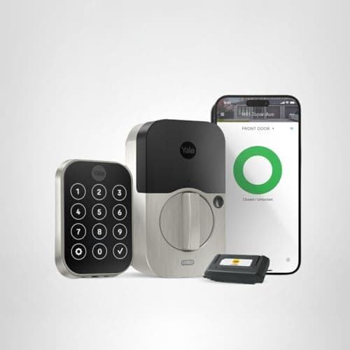 Yale Security Assure Lock 2 Deadbolt, Satin Nickel Keyed Smart Entry Door Lock with Wi-Fi Connected Keypad for Code Entry and Remote Access, YRD410-WF1-619 10
