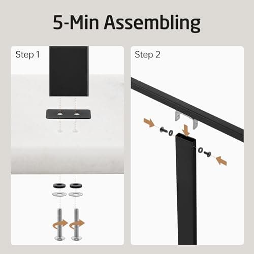 KES Standing Towel Rack, 2-Tier Towel Racks for Bathroom Freestanding with Marble Base, Upgrade Steady Design, SUS304 Stainless Steel Matte Black, BTH217-BK 7