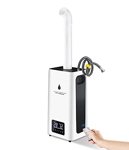 Ymjoinmx Industrial Commercial Humidifiers Whole House Humidifier 2000sq.ft Large Room Humidifier 1800ml/h 23.8L/6.2Gallons Auto-fill Water Tank 110V
