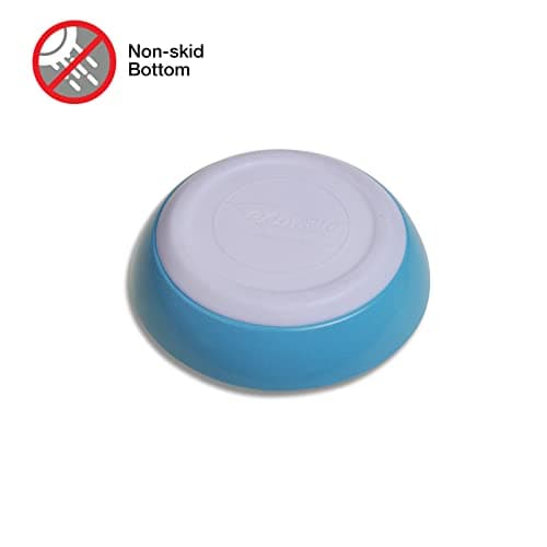 Van Ness ECOWARE Cat Dish, 8 Ounce, Assorted Colors, Pacific Blue, Single Dish (ECW20) 8