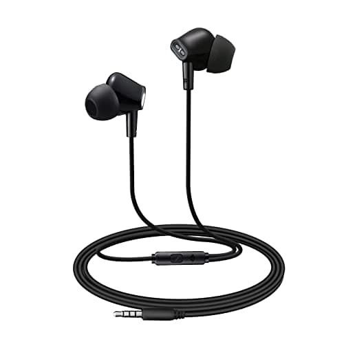 Aylaa Wired Earbuds Headphones for School with Microphone Noise Isolating Stereo Bass in-Ear Earphones – for Smartphones, Tablets, Schools, Ipads, Multiuse - 3.5mm Plug in Audio Jack - Black 6