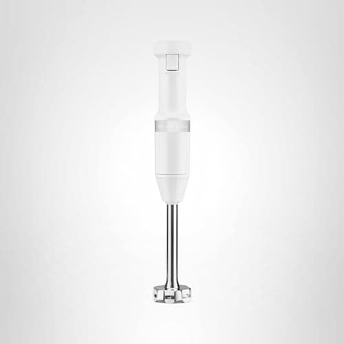 KitchenAid Variable Speed Corded Hand Blender KHBV53, White 6