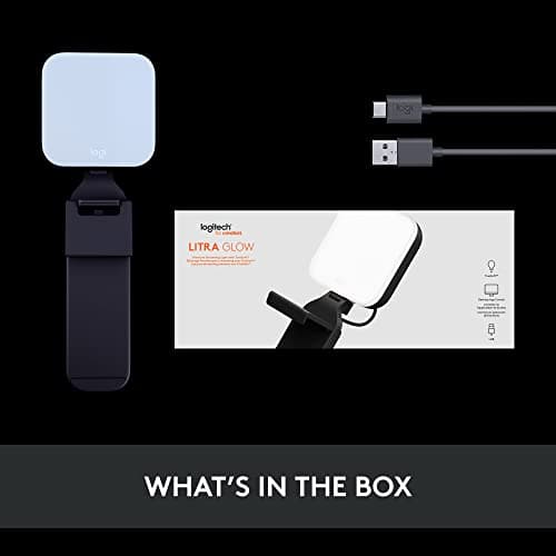 Logitech for Creators Litra Glow Premium LED Streaming Light with TrueSoft, Adjustable Mount, USB Connectivity, Video Lighting for Recording Streams, PC/Mac - Graphite 10