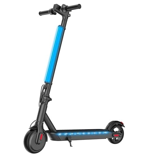 Hiboy S2 Lite Electric Scooter - 6.5" Solid Tires - Up to 10.6 Miles Long-Range & 13 MPH Portable Folding Commuting Scooter for Teens/Adults (Black)