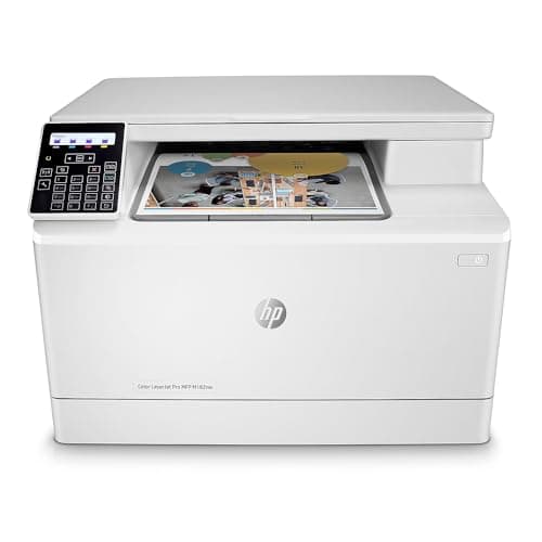 HP Color LaserJet Pro M182nw Wireless All-in-One Laser Printer, Remote Mobile Print, Scan & Copy, Works with Alexa (7KW55A)