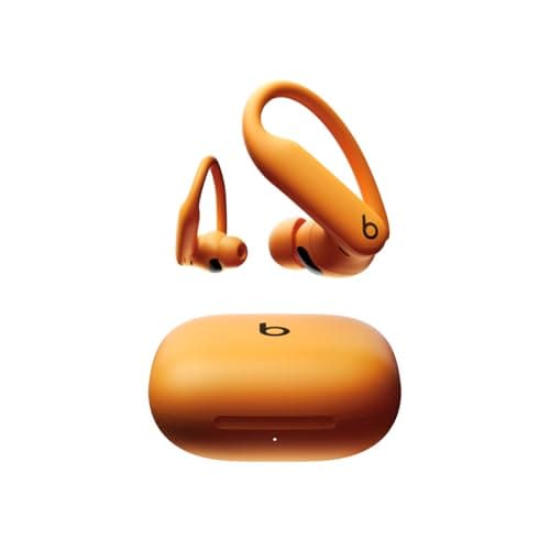 Beats Powerbeats Pro 2 Wireless Bluetooth Earbuds - Noise Cancelling, Heart Rate Monitor, IPX4, Up to 45H Battery & Charging Case, Works with Apple & Android - Electric Orange (Renewed)