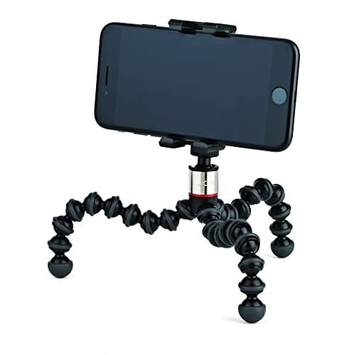 JOBY GripTight ONE GP, Universal Phone Holder, Magnetic GorillaPod Flexible Small Tripod for Smartphone, Foldable and Portable , Watch FIFA World Cup Football, Black 8