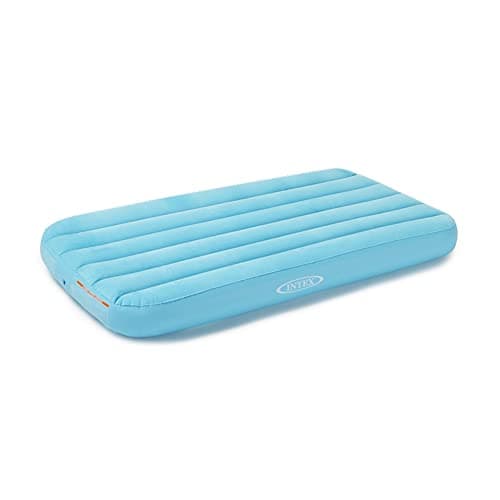 Intex 66803EP Cozy Kidz Inflatable Airbed: Fiber-Tech – Velvety Soft Surface – Carry Bag Included – Color May Vary – 34.5" x 62" x 7"