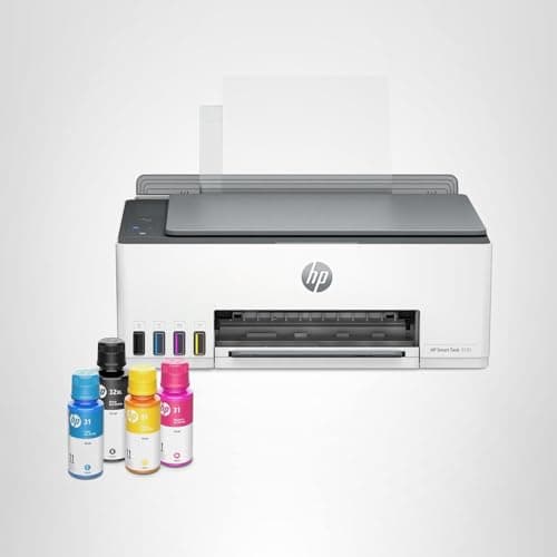 HP Smart Tank 5101 Wireless All-in-One Refillable Printer, Scanner, Copier with 2 years of Ink included, Wireless printer-for-home use an EcoTank Alternative (1F3Y0A) 20