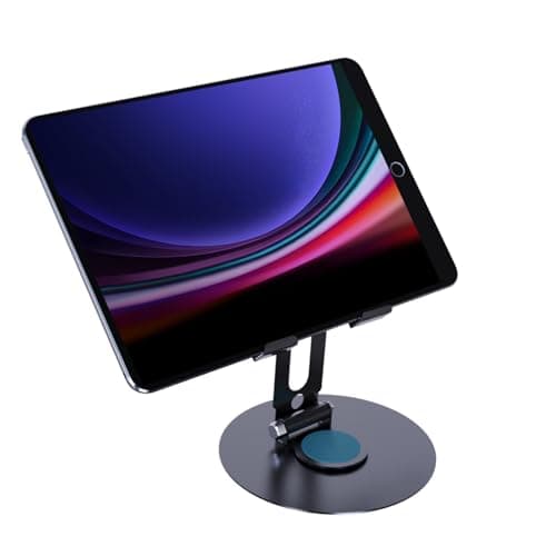BJAXZ Tablet, Tablet for iPad Stand Holder Desk, Foldable iPad Pro Holder Portable Monitor Stand Travel Accessories