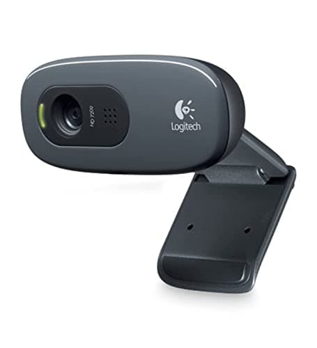 Logitech C270 Hd Webcam, 1280 Pixels X 720 Pixels, 1 Mpixel, Black