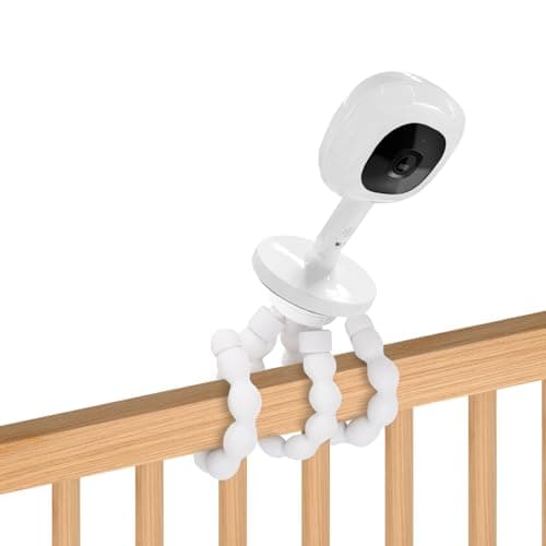 Baby Monitor Mount Compatible with Nanit Pro Smart & Flex Stand Baby Monitor, Flexible Arm Monitor Mount,Baby Camera Holder Stand Without Tools