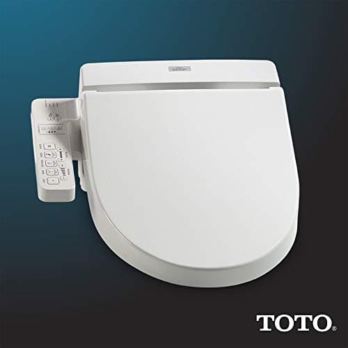 TOTO SW2034#01 C100 Electronic Bidet Toilet Cleansing Water, Heated Seat, Deodorizer, Warm Air Dryer, and PREMIST, Elongated, Cotton White 19