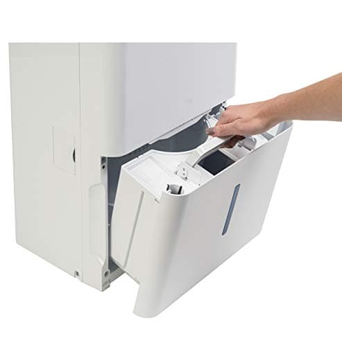 GE Energy Star Portable Dehumidifier 35 Pint, Perfect for Bedroom, Basement & Garage, Ideal for High Humidity Areas, Complete with Empty Bucket Alarm, Clean Filter Alert & LED Digital Controls, White 5