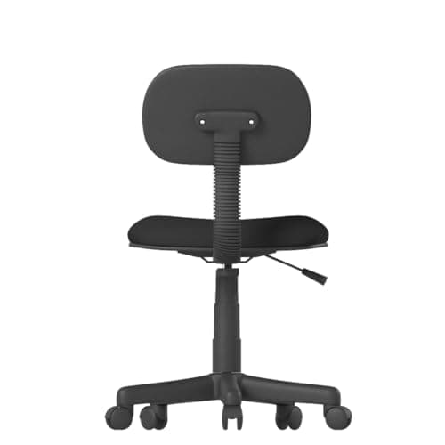 Boss Office Products Fabric Steno Chair in Black, Low-Back (B205-BK) 6