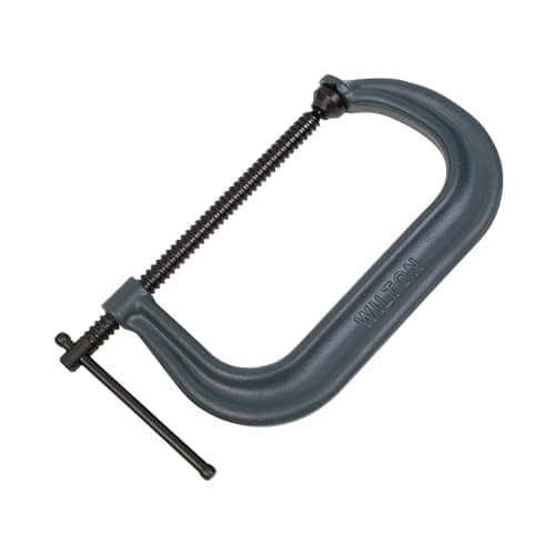 Wilton C-Clamp, 8-1/4" Opening, 4-15/16" Throat, 6900 Lbs. Clamping Force (Model 408)