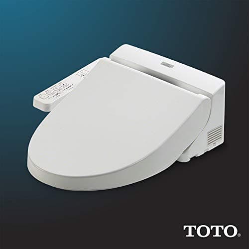 TOTO SW2034#01 C100 Electronic Bidet Toilet Cleansing Water, Heated Seat, Deodorizer, Warm Air Dryer, and PREMIST, Elongated, Cotton White 16