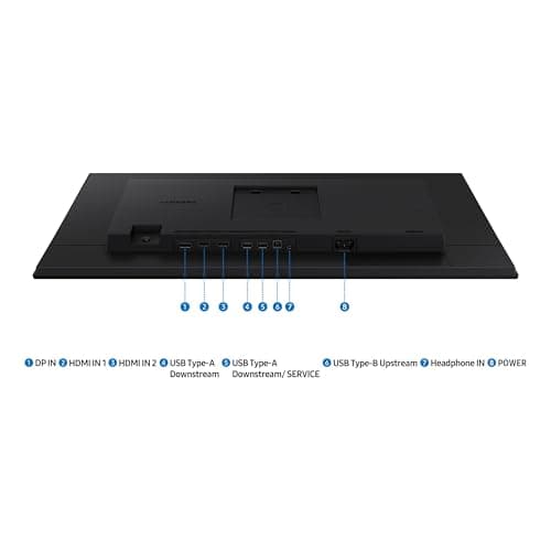 Samsung 27” (S40GD) Borderless Business Monitor with IPS Panel, 100Hz Refresh Rate, Eye Saver Mode, Ergonomic Design, Game Picture Mode, LS27D402GANXGO, 3 Yr Warranty 8