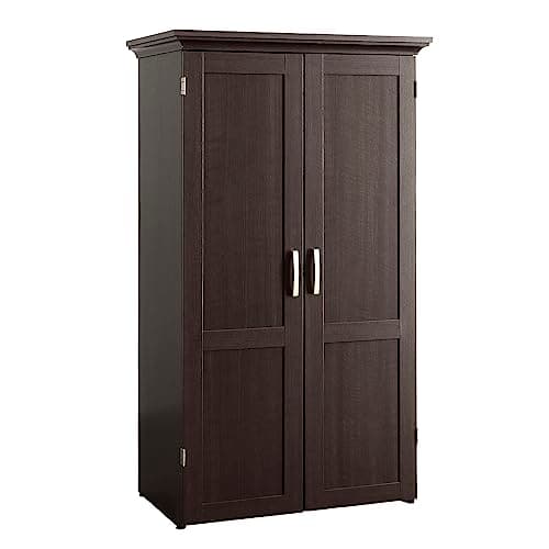 Sauder Miscellaneous Storage Craft & Sewing Armoire, Dakota Oak Finish