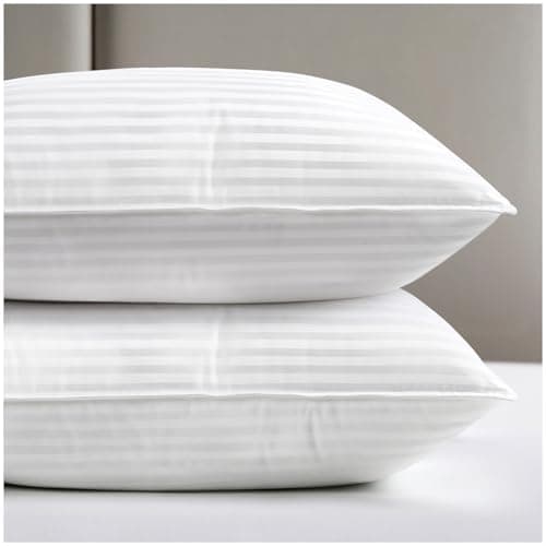 viewstar Bed Pillows Queen Size Set of 2, Hotel Collection, Down Alternative Pillow for Back, Stomach or Side Sleepers, Soft