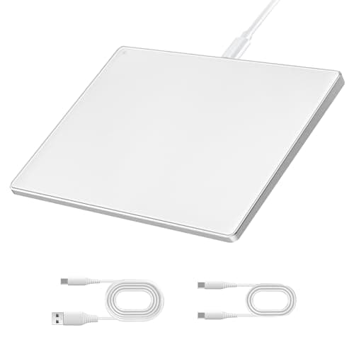 Seenda Slim USB Wired Mac Touchpad with Multi-Touch, Aluminum Glass Surface for MacBook Pro, Air, iMac