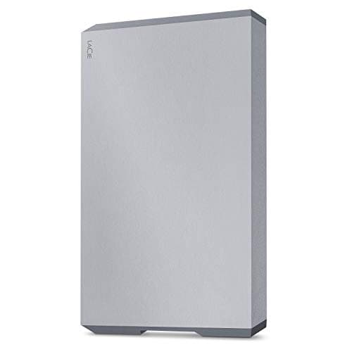 LaCie Mobile Drive 2TB External Hard Drive HDD – Space Gray USB-C USB 3.0, for Mac and PC Computer Desktop Workstation Laptop (STHG2000402) (Renewed)