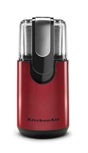 KitchenAid BCG111ER Blade Coffee Grinder, 4 oz, Empire Red