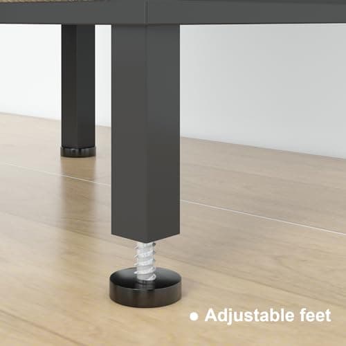 LAATOOREE 5Tier Narrow Bookshelf, 4 Cube Bookcase, Slim Corner Open Display Storage Shelf for Small Space, Living Room, Office, Bedroom 5