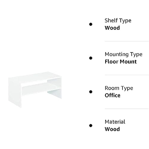 ClosetMaid #8993 Stackable 24in. Wide Horizontal Organizer, White 6