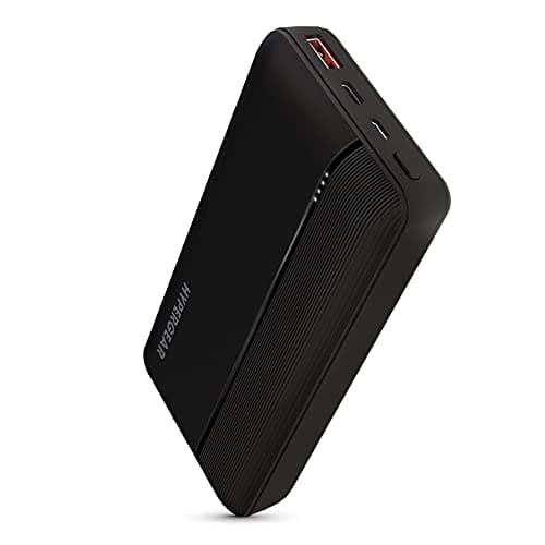 HyperGear Travel Portable Charger Power Bank- 20,000mAh 20W USB-C PD & 18W USB Battery Pack Charger, Portable Power Bank Fast Charging Ports, Phone Travel Battery Pack Powerbank for iPhone and Android