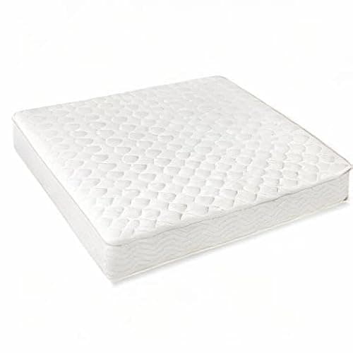 Best Price Mattress 8 Inch Tight Top Innerspring Hybrid Mattress - Comfort Foam Top with Bonnell Spring Base, Full White 10
