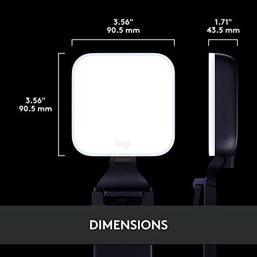 Logitech for Creators Litra Glow Premium LED Streaming Light with TrueSoft, Adjustable Mount, USB Connectivity, Video Lighting for Recording Streams, PC/Mac - Graphite 11