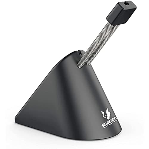 Sisyphy Gaming Mouse Bungee, Mouse Cord Holder and Cable Management Device (Primium Version 360g, Black)