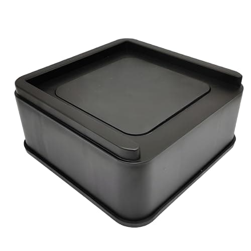 iPrimio Oversized Bed and Sofa Risers, Square 3" Lift, Heavy Duty, 4 Pack, Up to 6000lbs - Bed Raising Blocks, Furniture and Couch Risers - Lifts for College Dorm Rooms, Couches, Tables, Desks