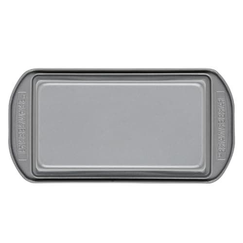 Farberware Nonstick Bakeware 9-Inch x 5-Inch Loaf Pan, Gray 10