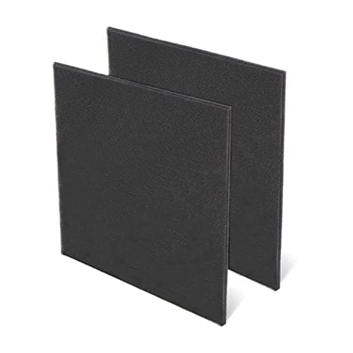Wintcomfort Cut to Fit Foam Pad Pre Filter, Air Purifiers Filter Replacement, Compatible with Most Air Conditioner, Trash Cans, Dehumidifier, 15 x 15 inch, 2 Pack