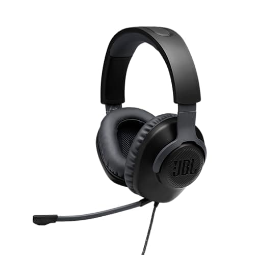JBL Quantum 100 - Wired Over-Ear Gaming Headphones - Black, Large 5