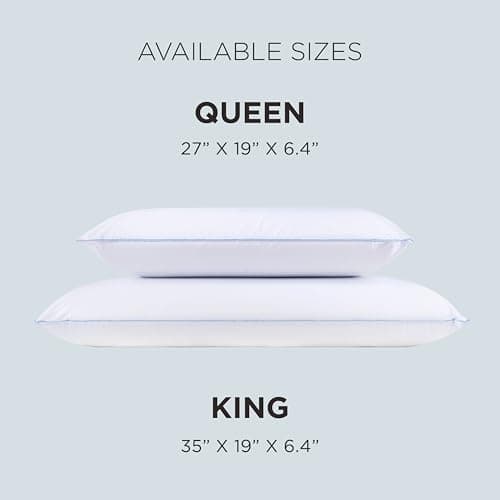 Tempur-Pedic TEMPUR-Cloud Dual Cooling Pillow, Queen, White 12