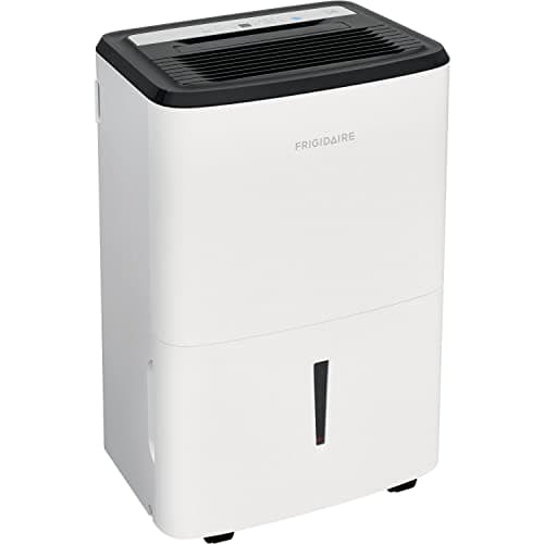 Frigidaire 50 Pint Dehumidifier with Pump. 4,500 Square Foot Coverage. Ideal for Large Rooms and Basements. 1.7 Gallon Bucket Capacity 20